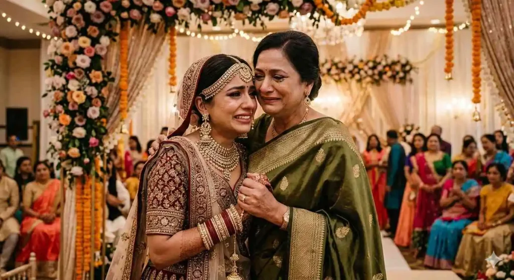 Aunt At Wedding Moments