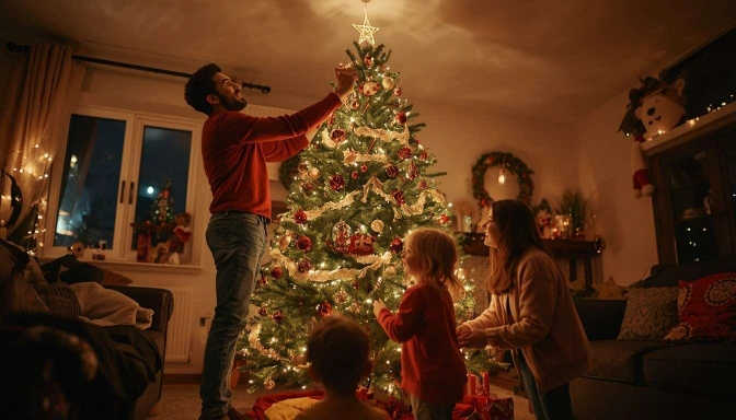 Christmas Family Captions