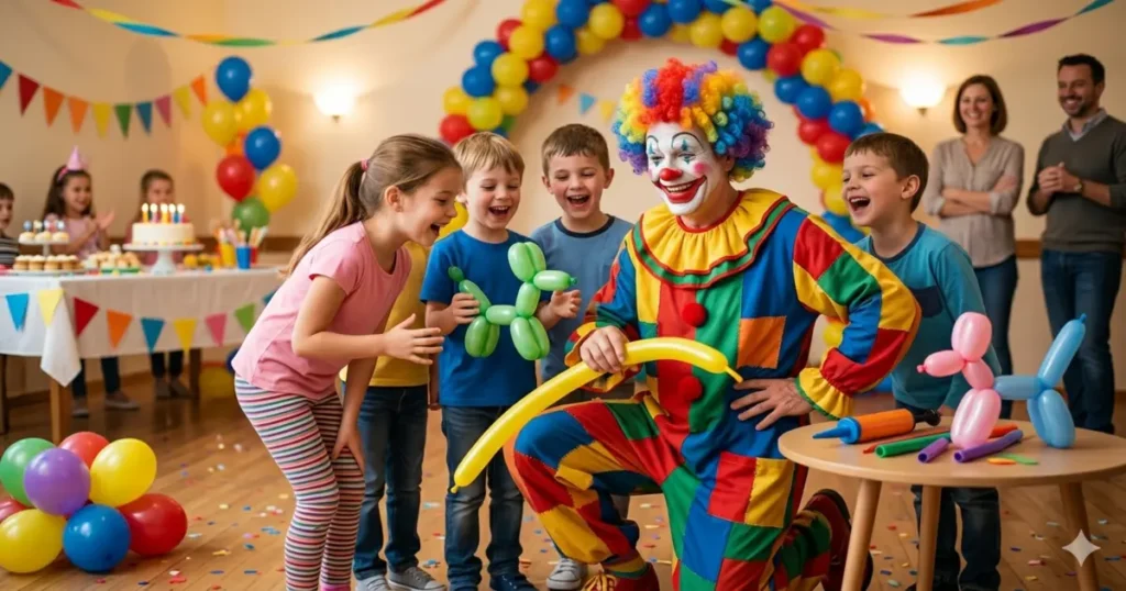 Clown Birthday Party Captions