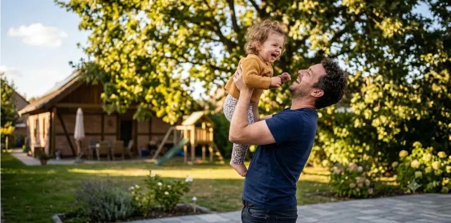 Dad And Toddler Captions