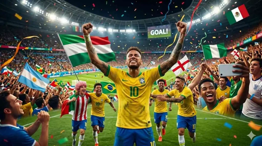 Goal Celebration Captions