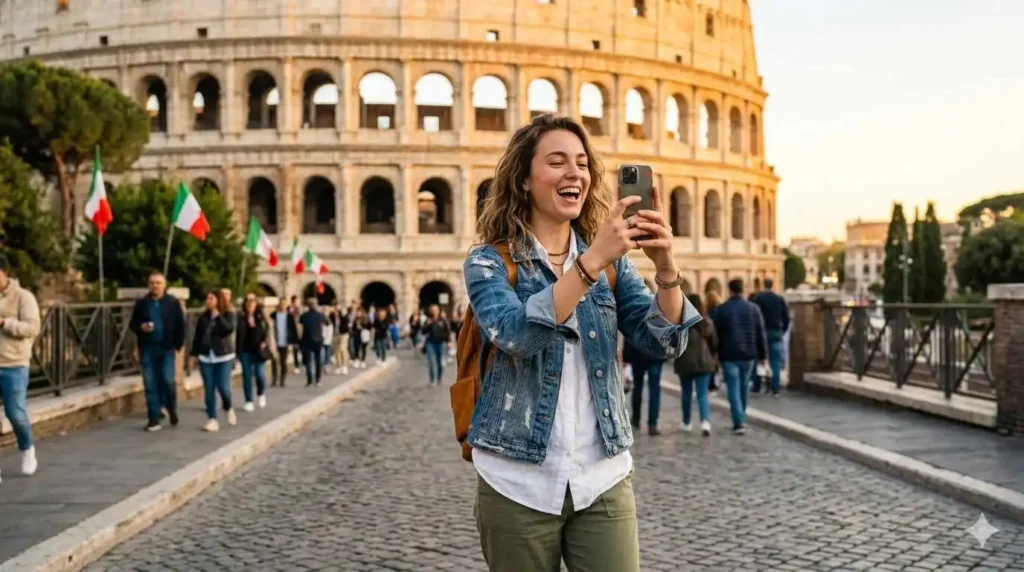 Instagram Reels Captions from Rome