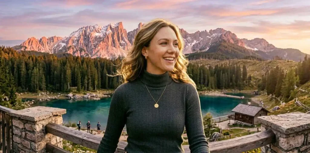 Outdoor Face Photo Captions