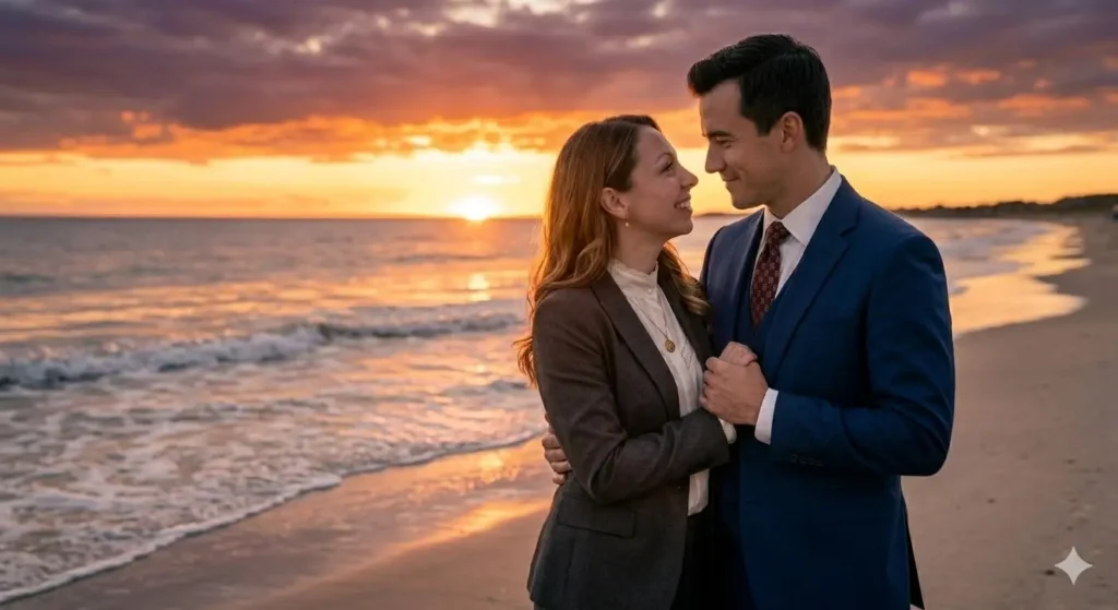 Sunset Love Captions