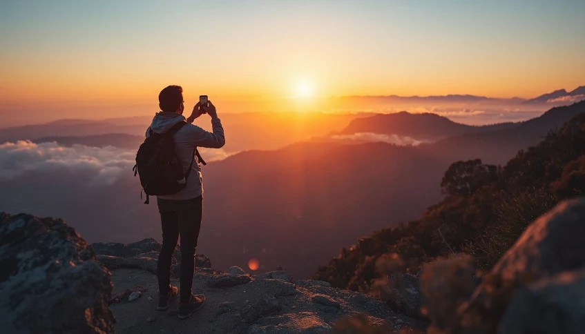 Travel Highlight Captions        