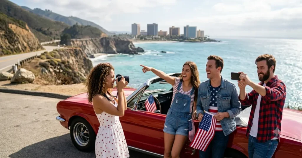  USA Travel 4th July Captions