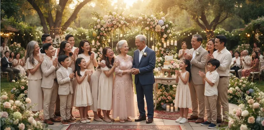 Anniversary Captions for Parents   