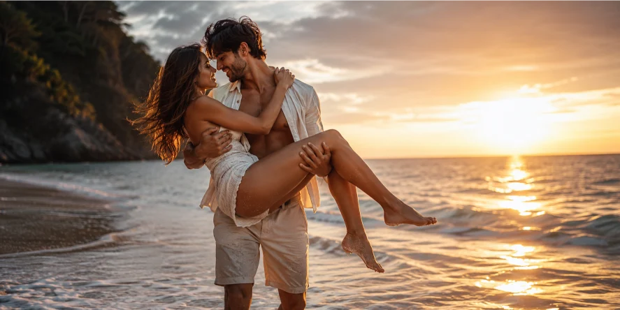 Beach Love Captions   