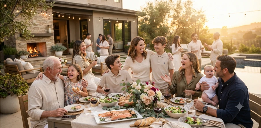 Family Gathering Captions  