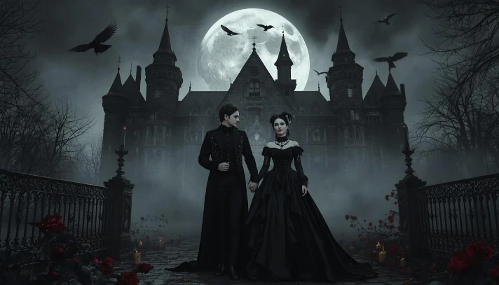 For Couples Gothic Captions
