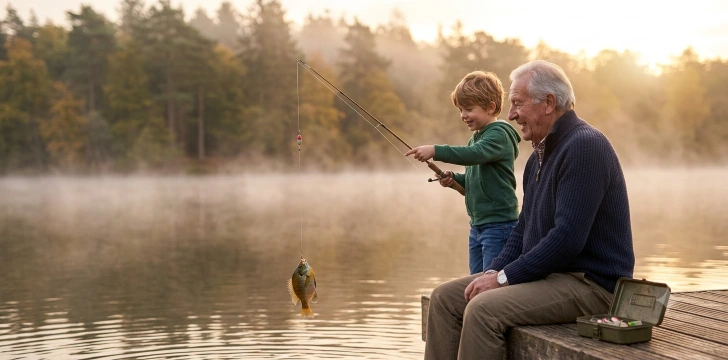 Grandpa and Grandson Captions   