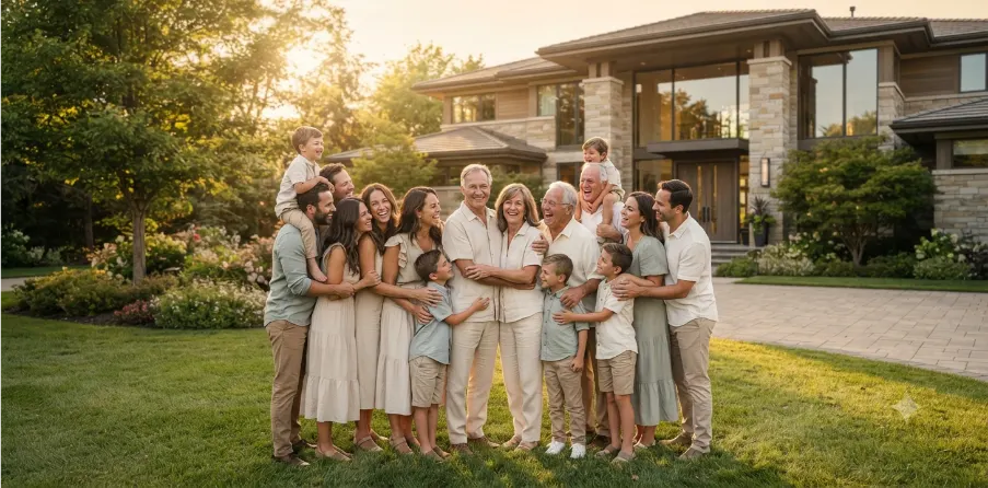 Grateful Family Captions                        