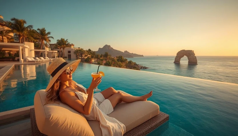Luxury Resort Captions