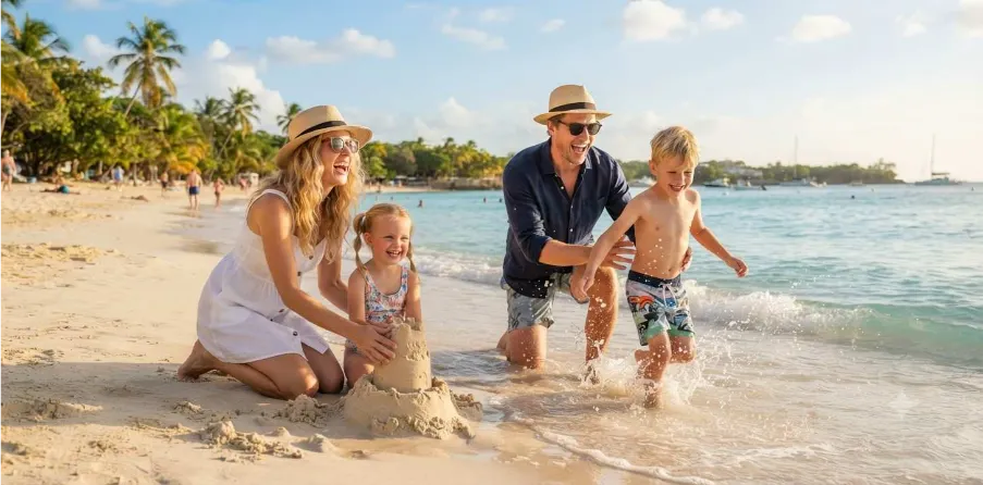 Summer Family Captions