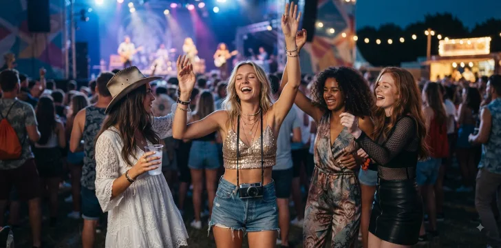 Concert and Festival Captions