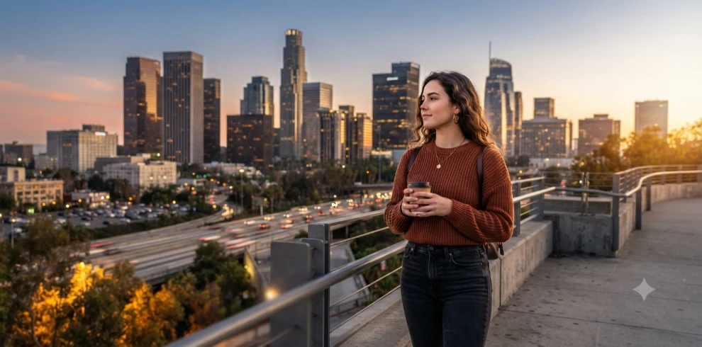 Downtown LA Skyline Captions   