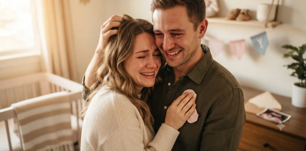 Emotional Gender Reveal Captions   