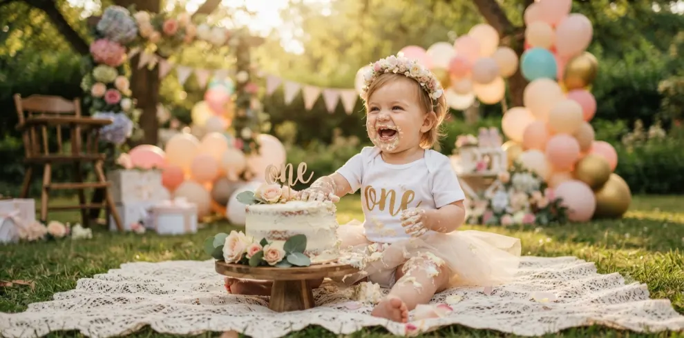First Birthday Captions               