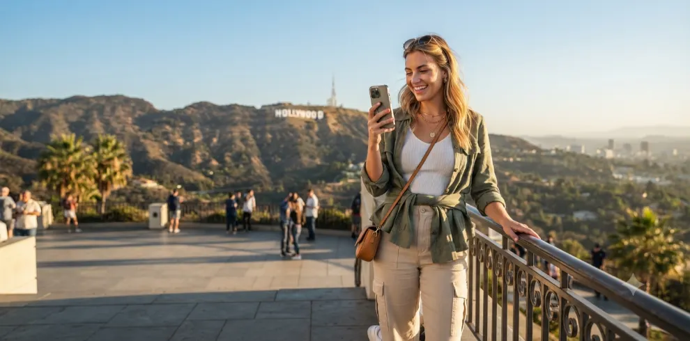 Hollywood Sign Photo Captions    