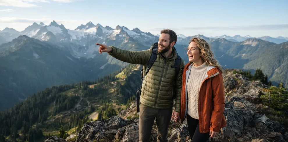 Mountain Escape Captions      