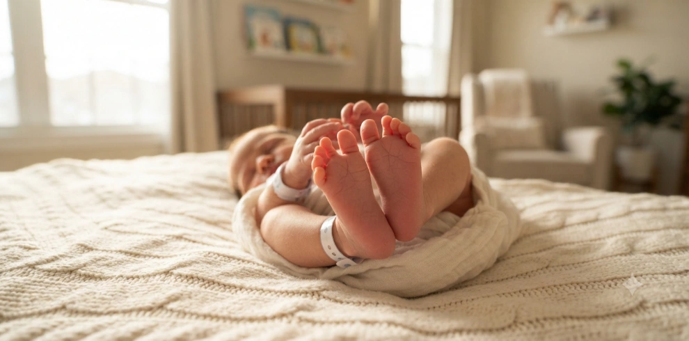 Sweet Little Toes Captions