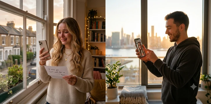 Long-Distance Relationship Captions