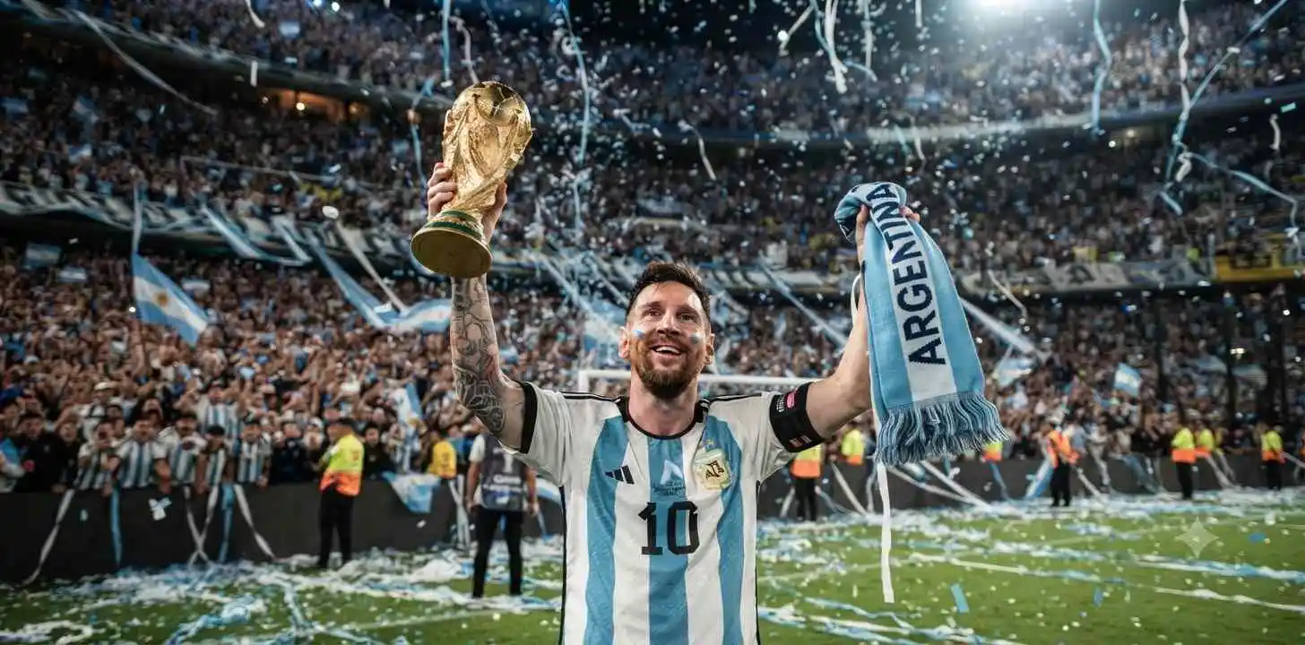 Messi Caption