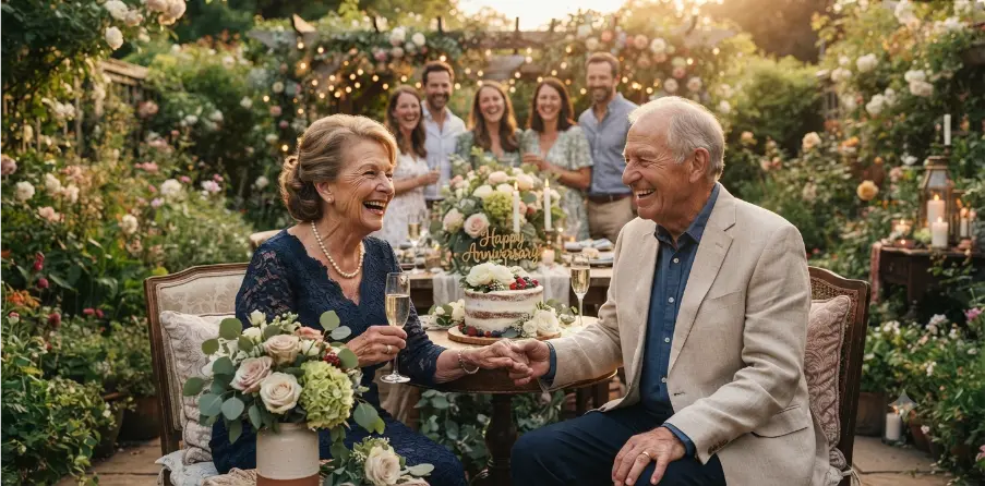 Parents Anniversary Captions