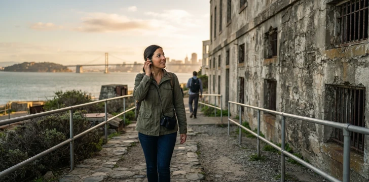 Alcatraz Tour Captions  