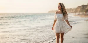 August Beach Captions