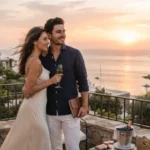 August Sunset Captions