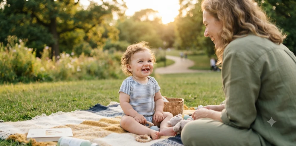 Baby Smile Captions