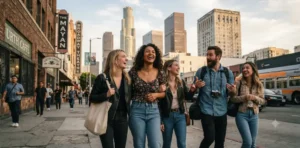Downtown LA Captions