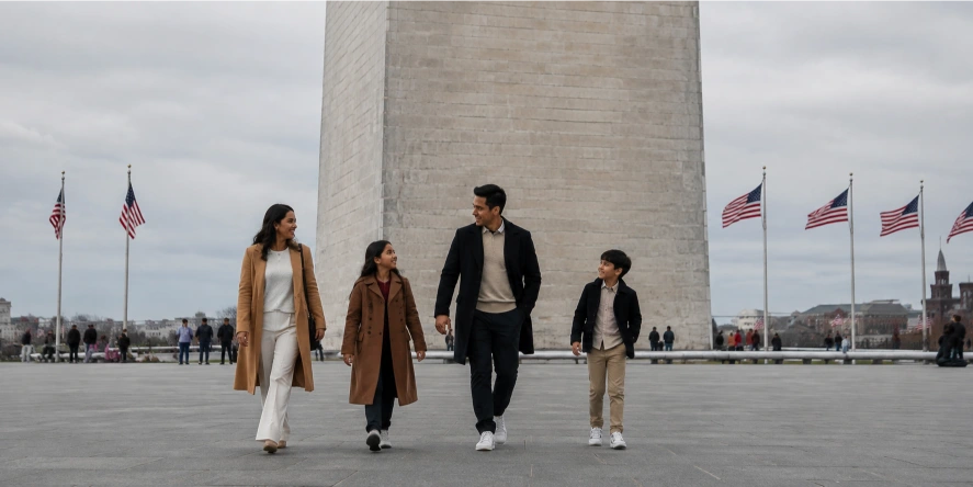 Family Sightseeing Captions    