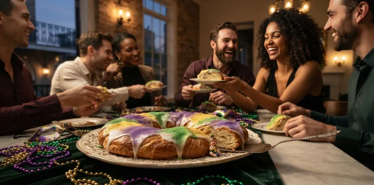 King Cake Captions     