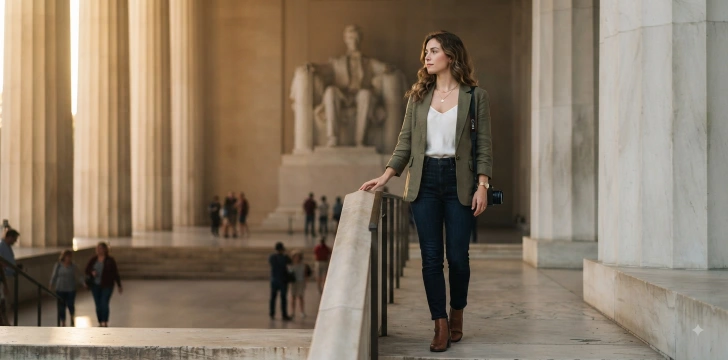 Lincoln Memorial Captions  