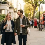 London Vacation Captions