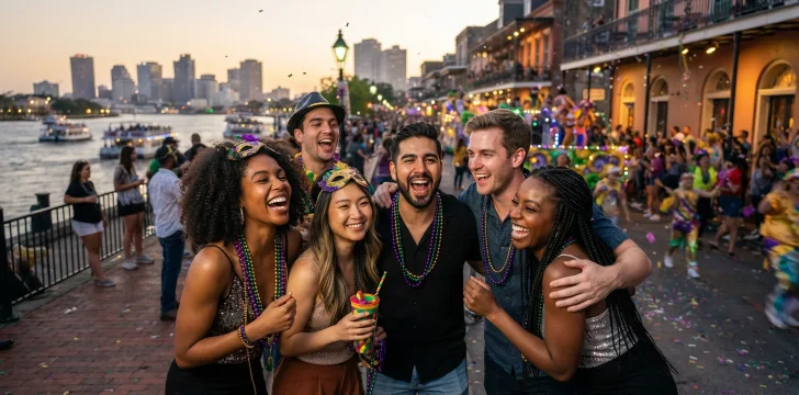 Mardi Gras Captions