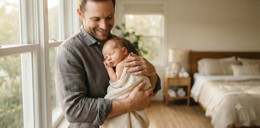 New Dad Captions