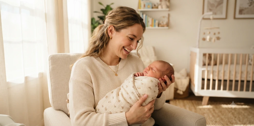 New Mom Captions
