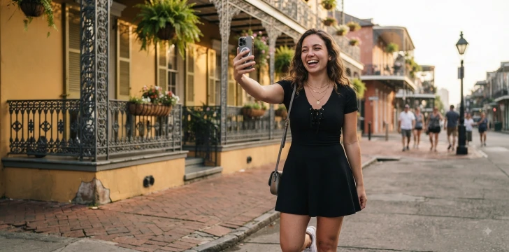 New Orleans Selfie Captions