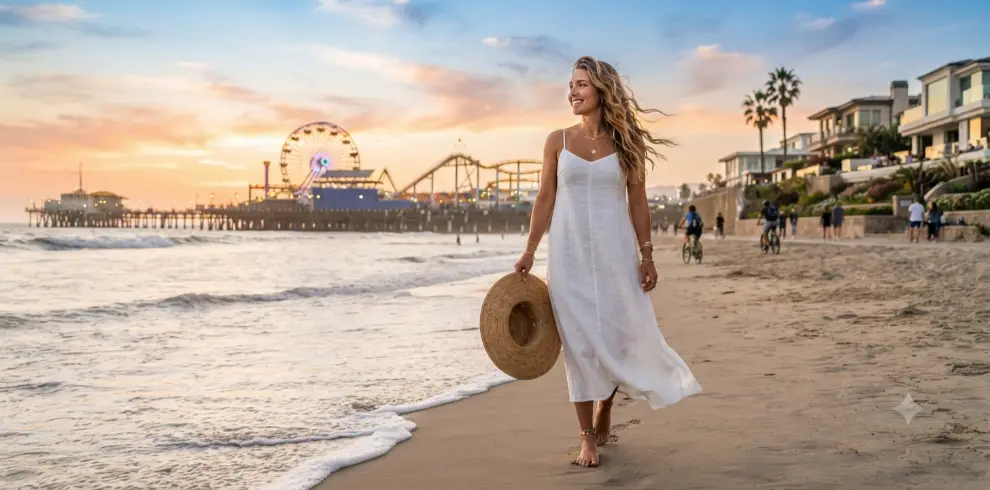 Santa Monica Captions