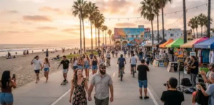 Venice Beach Captions